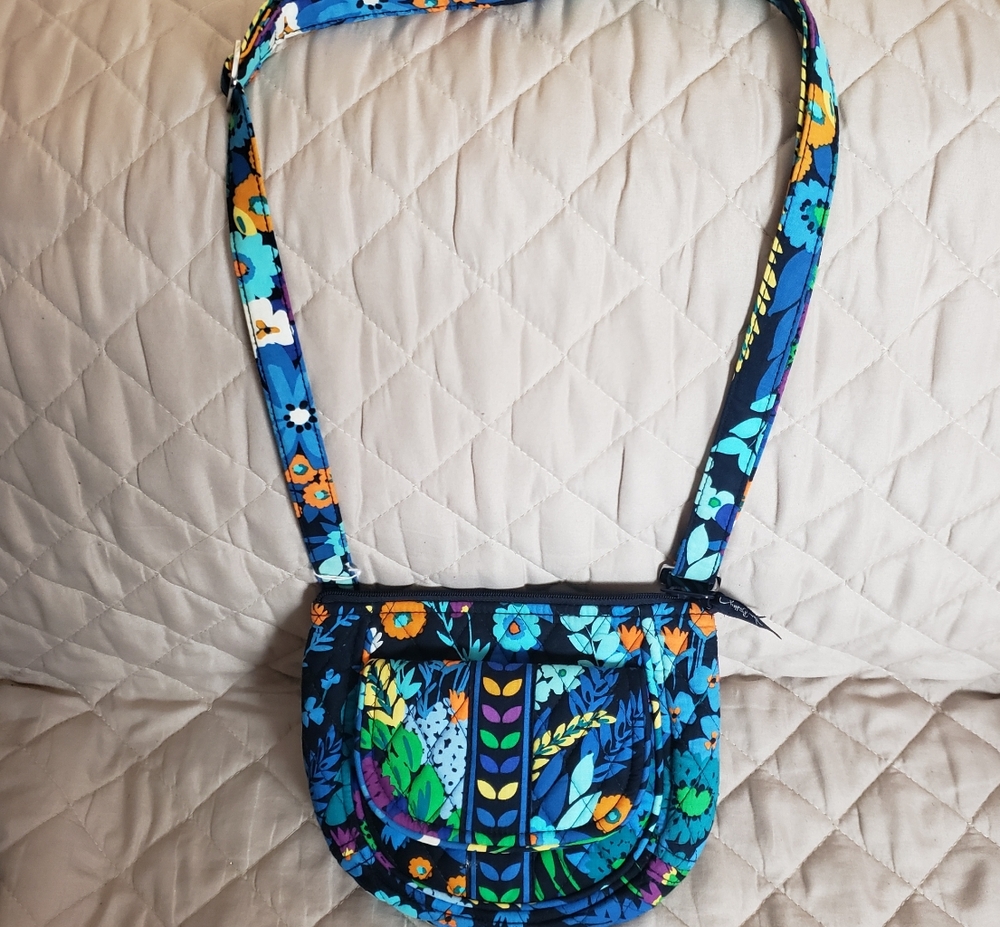 Vera Bradley Tropical Blue Crossbody Bag